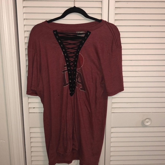 Lf oversized cross up T-shirt - Picture 1 of 2